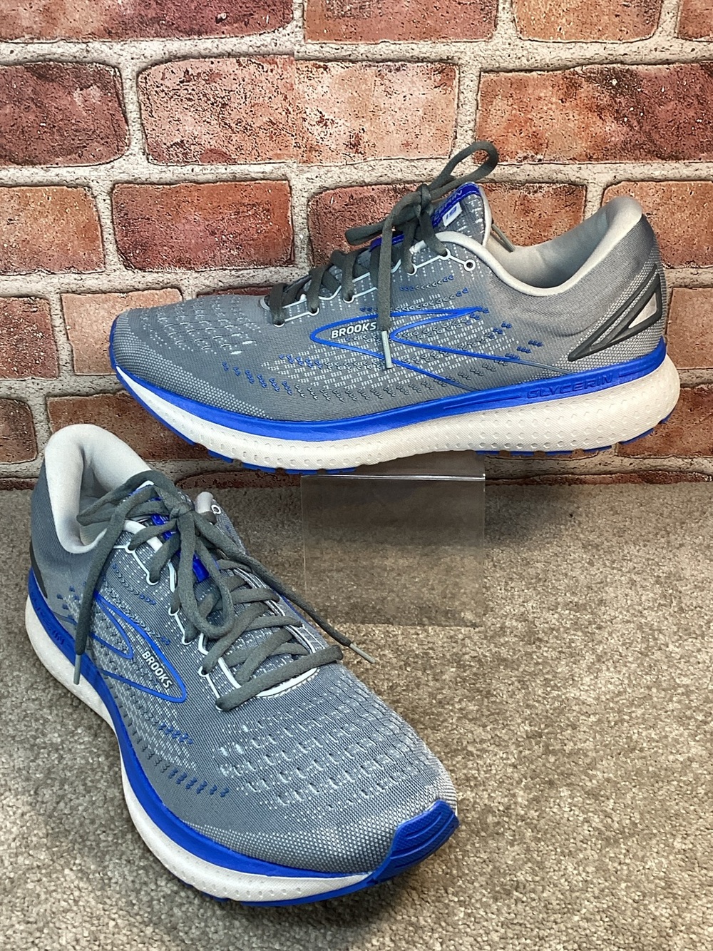 Brooks Glycerin 19 men’s running shoes sneakers size 12.5 (2E) extra wide